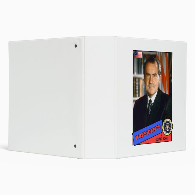 Richard Nixon Baseball Card Binder (Background)