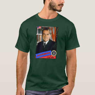 Richard Nixon Baseball Card T-Shirt