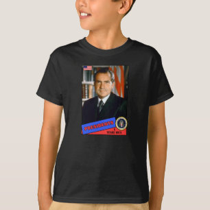 Richard Nixon Baseball Card T-Shirt