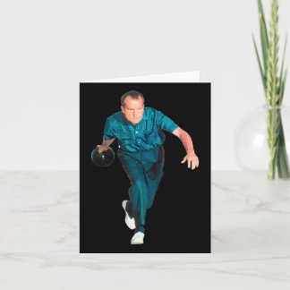 Richard Nixon Bowling  Card