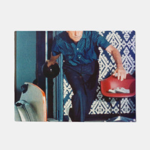 Richard Nixon Bowling Doormat