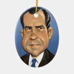 Richard Nixon Ornament at Zazzle