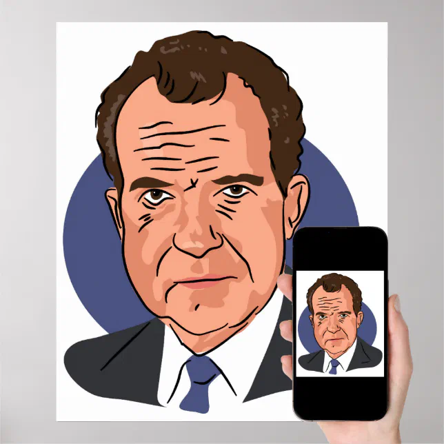 Richard Nixon Poster | Zazzle