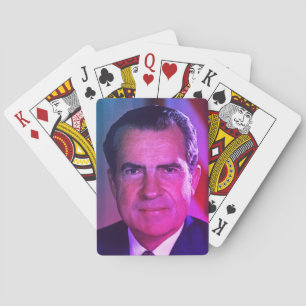 Richard Nixon, Republican President US Politics Poker Cards