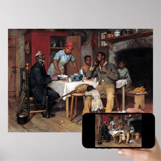 Richard Norris Brooke A Pastoral Visit Poster | Zazzle