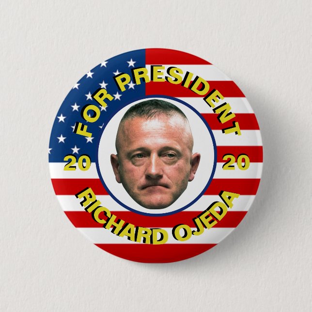 Richard Ojeda for President 2020 Button (Front)