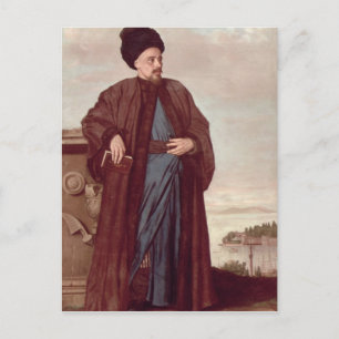 Richard Pococke in oriental costume, 1738 Postcard