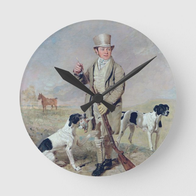 Richard Prince, with Damon, the late Colonel Melli Round Clock (Front)