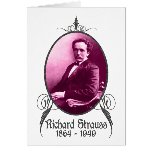 Richard Strauss Cards (Front)
