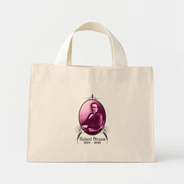 Richard Strauss Mini Tote Bag (Front)