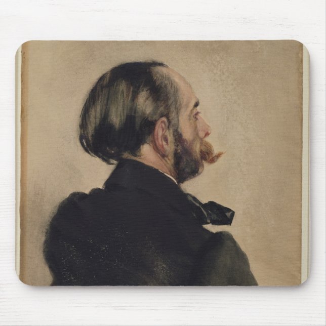 Richard, the Brother of the Artist, 1860 Mouse Pad (Front)