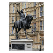 Richard the Lionheart Statue - Parliament - London (Front)