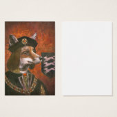 Richard The Third Fox ACEO Business Card (Front & Back)