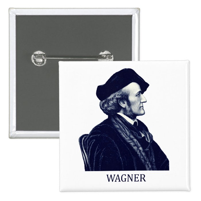 Richard Wagner, blue Pin