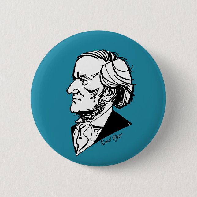 Richard Wagner Button (Front)