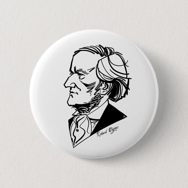Richard Wagner Button (Front)