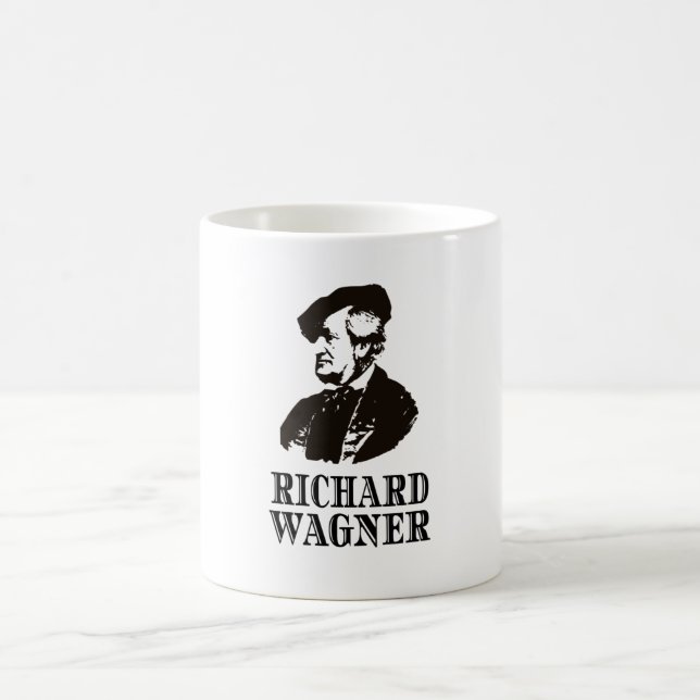 Richard Wagner Classical Music Composer Classic Coffee Mug (Center)