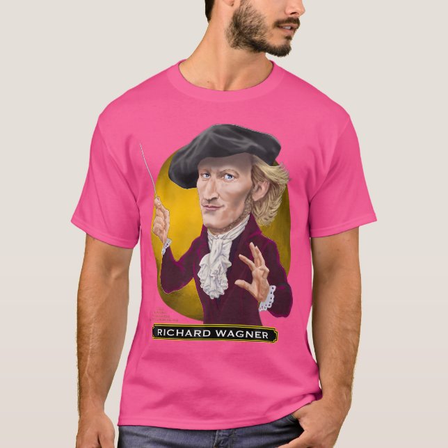 Richard Wagner German Opera Composer T-Shirt (Front)