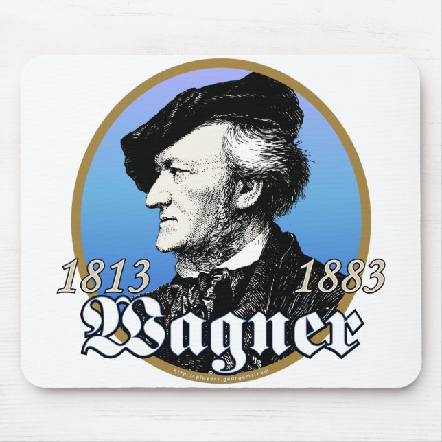 Richard Wagner Mouse Pad (Front)