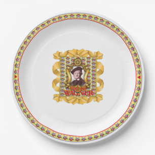 Richard Wagner Paper Plates