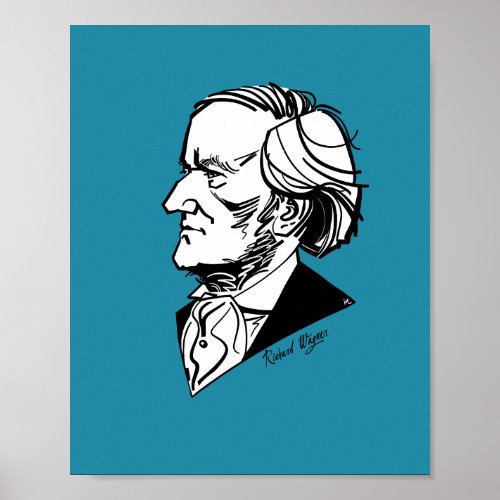 Richard Wagner Poster