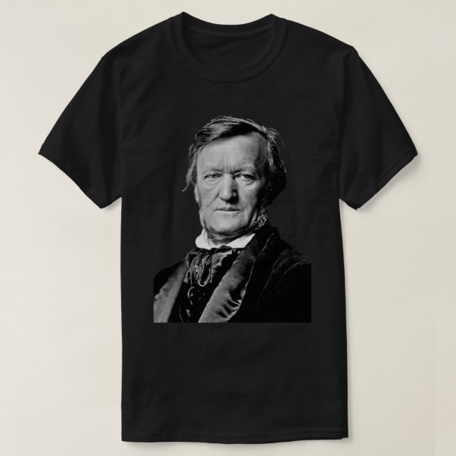 Richard Wagner Sticker  T-Shirt (Design Front)