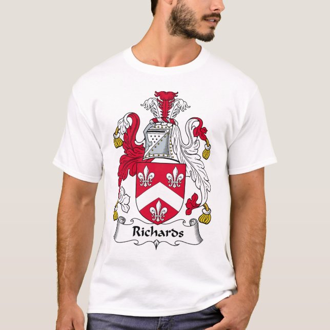Richards Family Crest T-Shirt (Front)