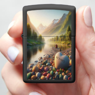 Richard's Heartfelt Mountain Memories Zippo Lighter