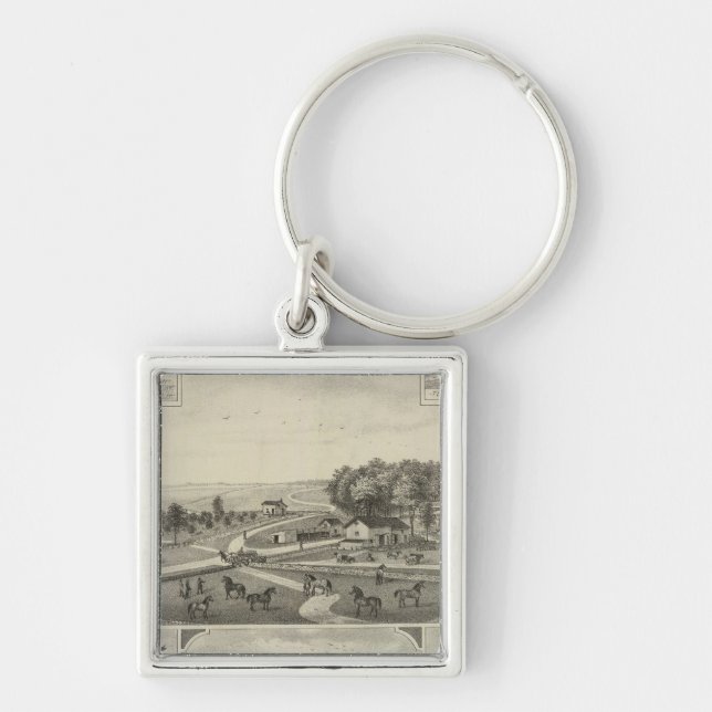 Richards Residence, Kansas Keychain (Front)