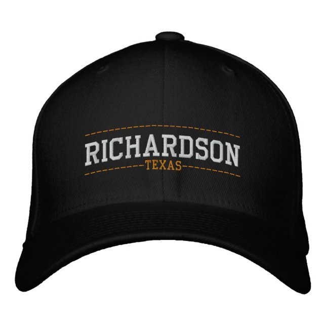 Richardson Texas USA Embroidered Hats (Front)