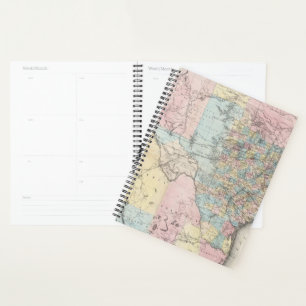 Richardson's New Map Of The State Of Texas Planner