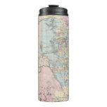 Richardson&#39;s New Map Of The State Of Texas Thermal Tumbler at Zazzle
