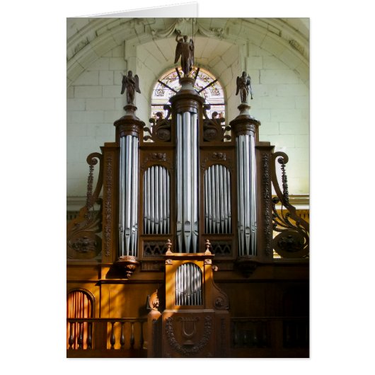 Richelieu pipe organ cards (Front)