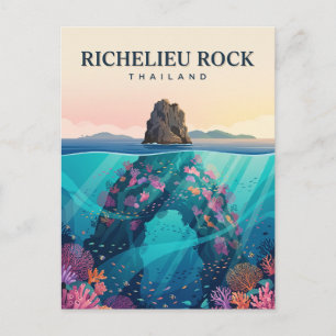 Richelieu Rock Thailand Postcard