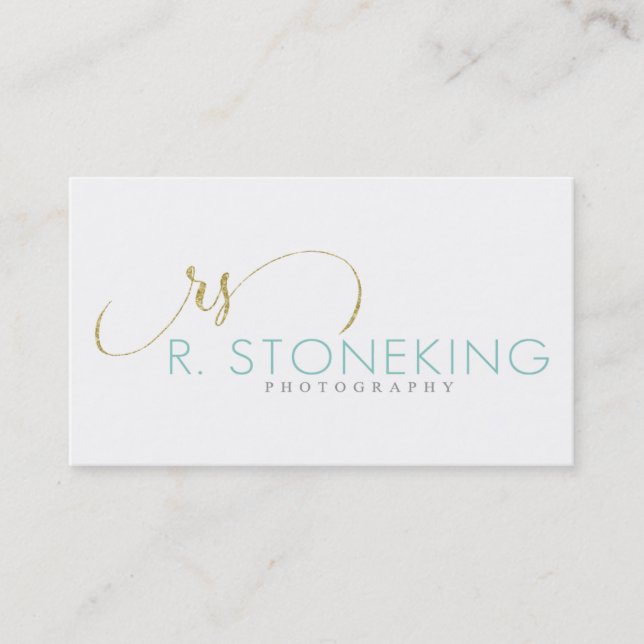 Richelle's Custom Business Cards (Front)