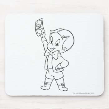 Richie Rich Dollar Bill B&w Mouse Pad by richierich at Zazzle