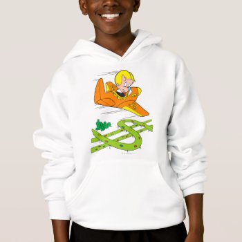 Richie Rich Flying Plane - Color Hoodie by richierich at Zazzle