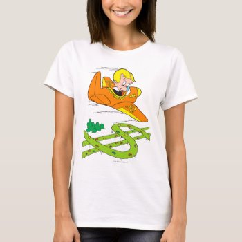 Richie Rich Flying Plane - Color T-shirt by richierich at Zazzle