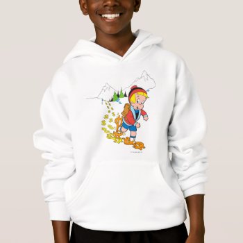 Richie Rich Hiking - Color Hoodie by richierich at Zazzle