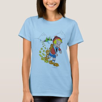 Richie Rich Hiking - Color T-shirt by richierich at Zazzle