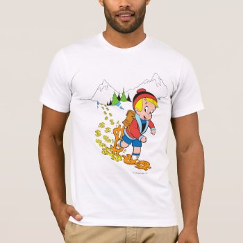 Richie Rich Hiking - Color T-shirt by richierich at Zazzle
