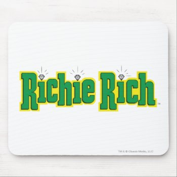 Richie Rich Logo - Color Mouse Pad by richierich at Zazzle