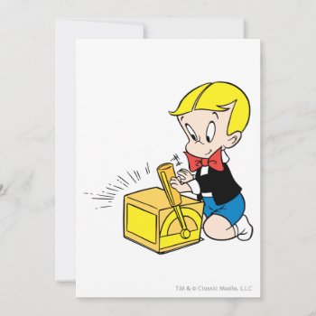 Richie Rich Playing With Toy - Color by richierich at Zazzle
