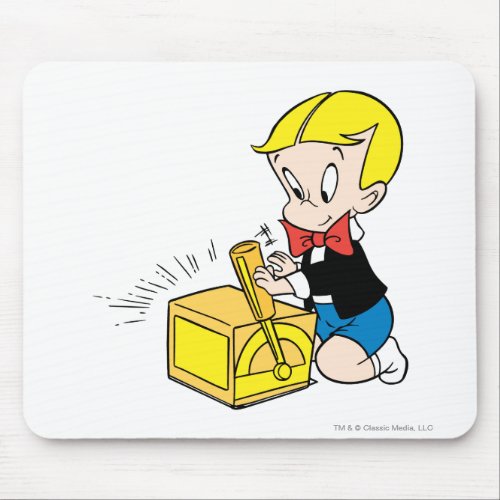 Richie Rich Playing with Toy _ Color Mouse Pad