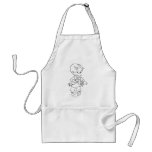 Richie Rich Pockets Full of Money - B&amp;W Adult Apron