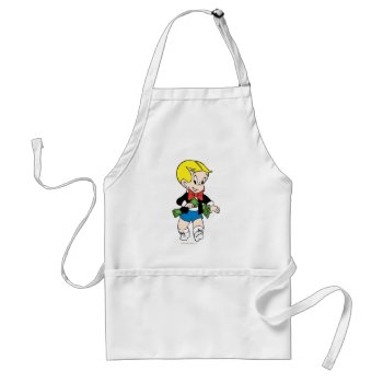 Richie Rich Pockets Full Of Money - Color Adult Apron by richierich at Zazzle