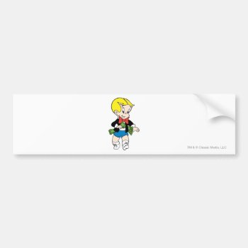 Richie Rich Pockets Full Of Money - Color Bumper Sticker by richierich at Zazzle