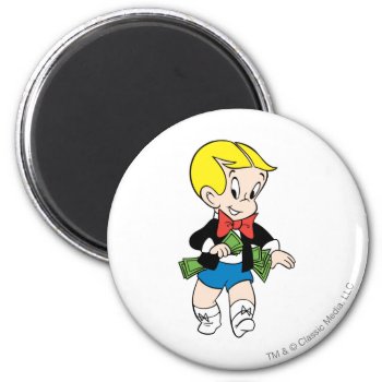 Richie Rich Pockets Full Of Money - Color Magnet by richierich at Zazzle