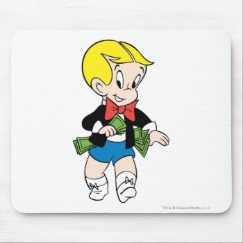 Richie Rich Pockets Full Of Money - Color Mouse Pad by richierich at Zazzle