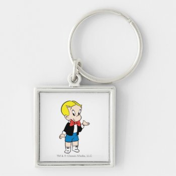 Richie Rich Standing - Color Keychain by richierich at Zazzle